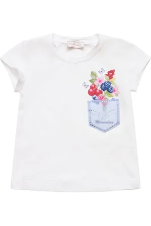 MONNALISA T-shirt In Jersey Stampata