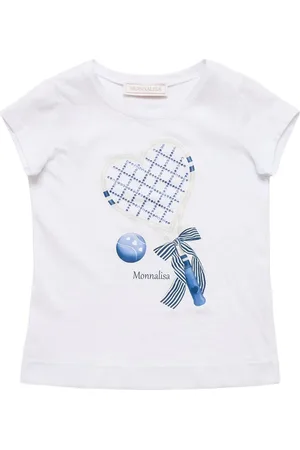 MONNALISA T-shirt In Jersey Stampata