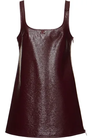 Courrèges Vestito Mini A-line In Vinile