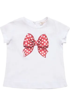 MONNALISA T-shirt In Jersey Di Cotone Stampato