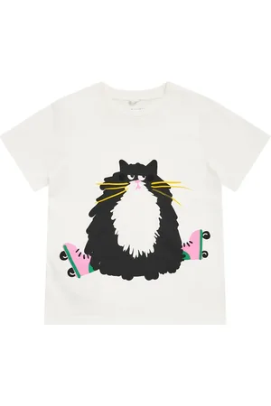 Stella McCartney T-shirt In Jersey Di Cotone Stampato