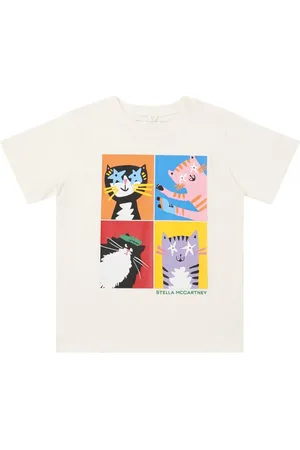 Stella McCartney T-shirt In Jersey Di Cotone Con Stampa