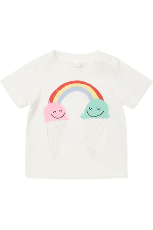 Stella McCartney T-shirt In Jersey Di Cotone Con Stampa