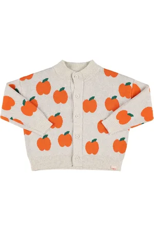 Tiny Cottons Cardigan In Maglia Di Cotone Jacquard