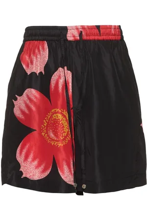 HARAGO Shorts Con Stampa Floreale