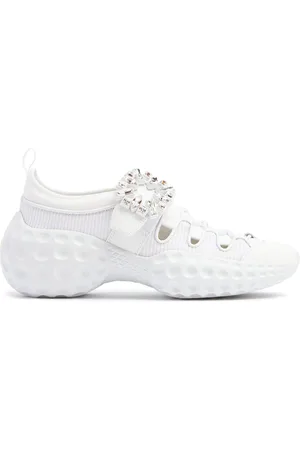 Roger Vivier Sneakers Viv Run In Cotone E Mesh
