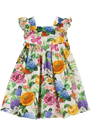 Dolce & Gabbana Vestito In Cotone Stampato