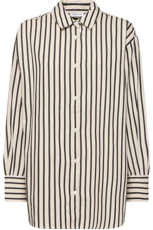 ANINE BING Camicia Plaza In Cotone A Righe