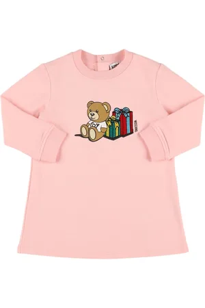 Moschino Vestito In Felpa Di Cotone