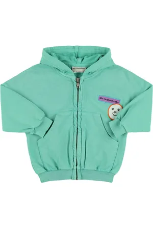 The Campamento Felpa In Cotone Con Zip E Cappuccio