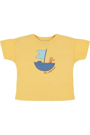 The Campamento T-shirt In Jersey Di Cotone Stampato