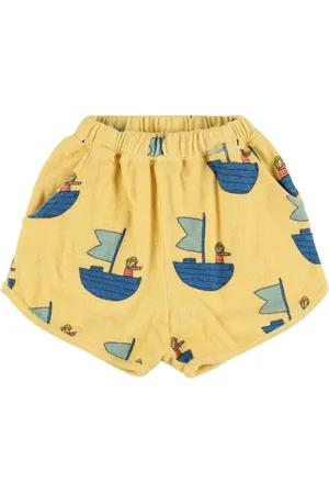 The Campamento Shorts In Spugna Di Cotone Con Stampa