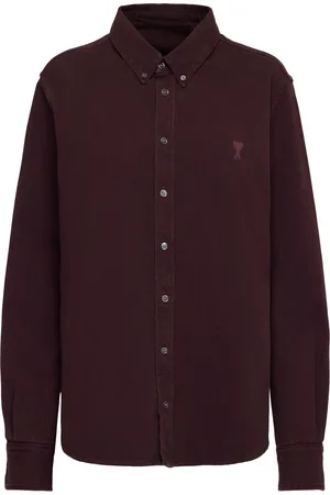 Ami Camicia Adc In Twill Di Cotone