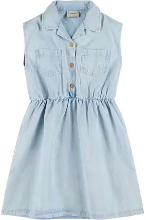 The Campamento Vestito In Denim Di Cotone