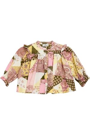Etro Camicia In Popeline Di Cotone Stampato