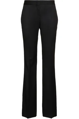 Moschino Pantaloni Dritti In Lana