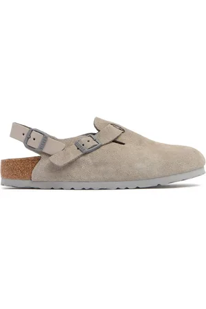 Birkenstock Mules Tokio In Pelle Scamosciata