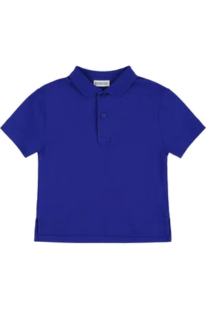 Burberry Polo In Cotone Piqué