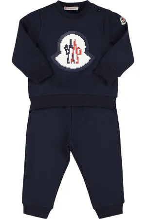 Moncler Pantaloni E Felpa / Logo Pixel
