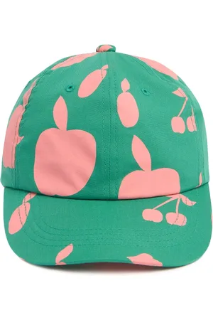 Jelly Mallow Cappello In Cotone Con Stampa Fruit