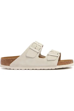 Birkenstock Sandali Arizona Sfb In Camoscio