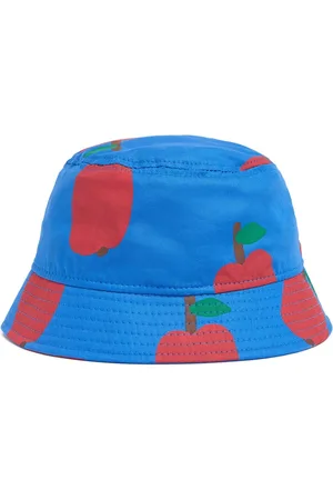 Jelly Mallow Cappello Bucket In Cotone Stampa Apple