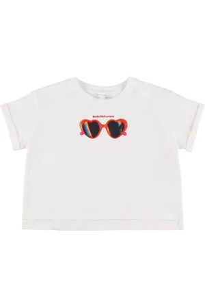 Stella McCartney T-shirt In Jersey Di Cotone Con Stampa