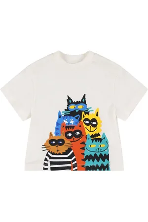 Stella McCartney T-shirt In Jersey Di Cotone Stampato