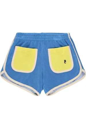 Bobo Choses Shorts In Spugna Di Misto Cotone Color Block