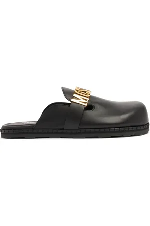 Moschino Mules In Pelle 20mm