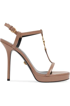 VERSACE Sandali In Vernice 115mm