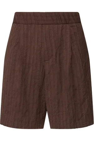 DRIES VAN NOTEN Shorts Loose Fit Plato Con Pince