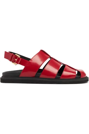 Moschino Sandali In Pelle 30mm