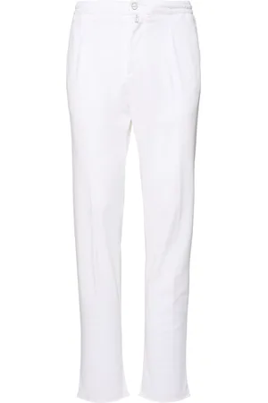 Kiton Pantaloni Jogger In Misto Lyocell