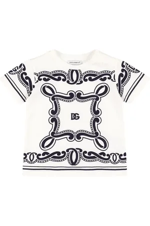 Dolce & Gabbana T-shirt In Jersey Di Cotone Stampato