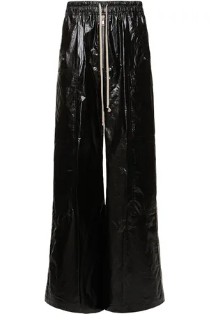Rick Owens Pantaloni Larghi Cargobelas In Cotone