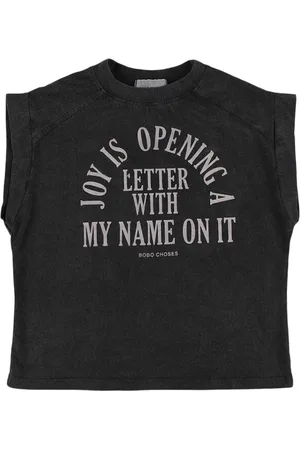 Bobo Choses T-shirt In Jersey Di Cotone Stampato
