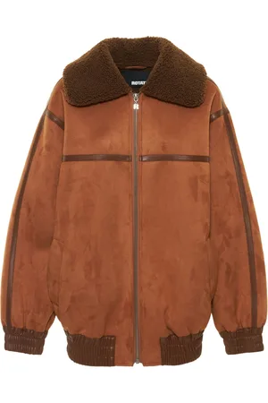 ROTATE Bomber In Shearling Sintetico