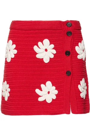 Msgm Minigonna Con Ricami