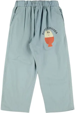 Bobo Choses Pantaloni In Gabardina Di Cotone