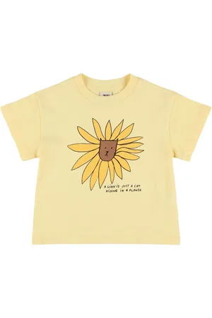 Jelly Mallow T-shirt In Jersey Di Cotone Con Stampa