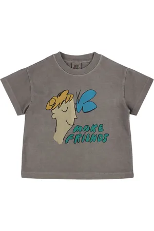 Jelly Mallow T-shirt In Cotone Con Stampa Make Friends