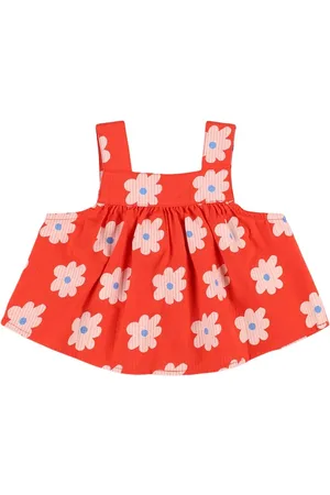 Jelly Mallow Top In Cotone Stampa Flower