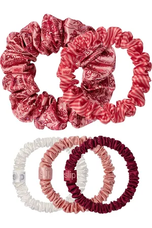 Slip Set Di 5 Scrunchie In Seta