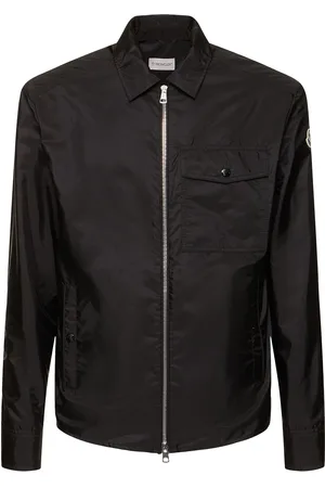 Moncler Giacca In Nylon Con Zip