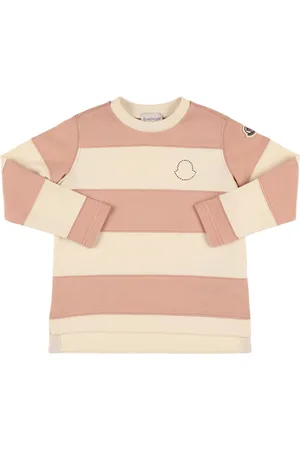Moncler Felpa In Pile Di Cotone Con Logo