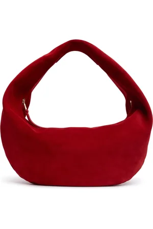 Khaite Borsa Hobo Media Olivia In Camoscio