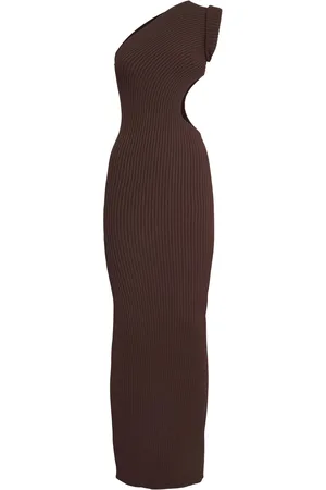 Max Mara Vestito Arda In Crepe Stretch Con Cutout