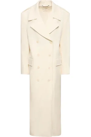 Stella McCartney Cappotto Doppiopetto Oversize In Lana