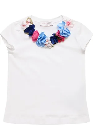 MONNALISA T-shirt In Jersey Stampata